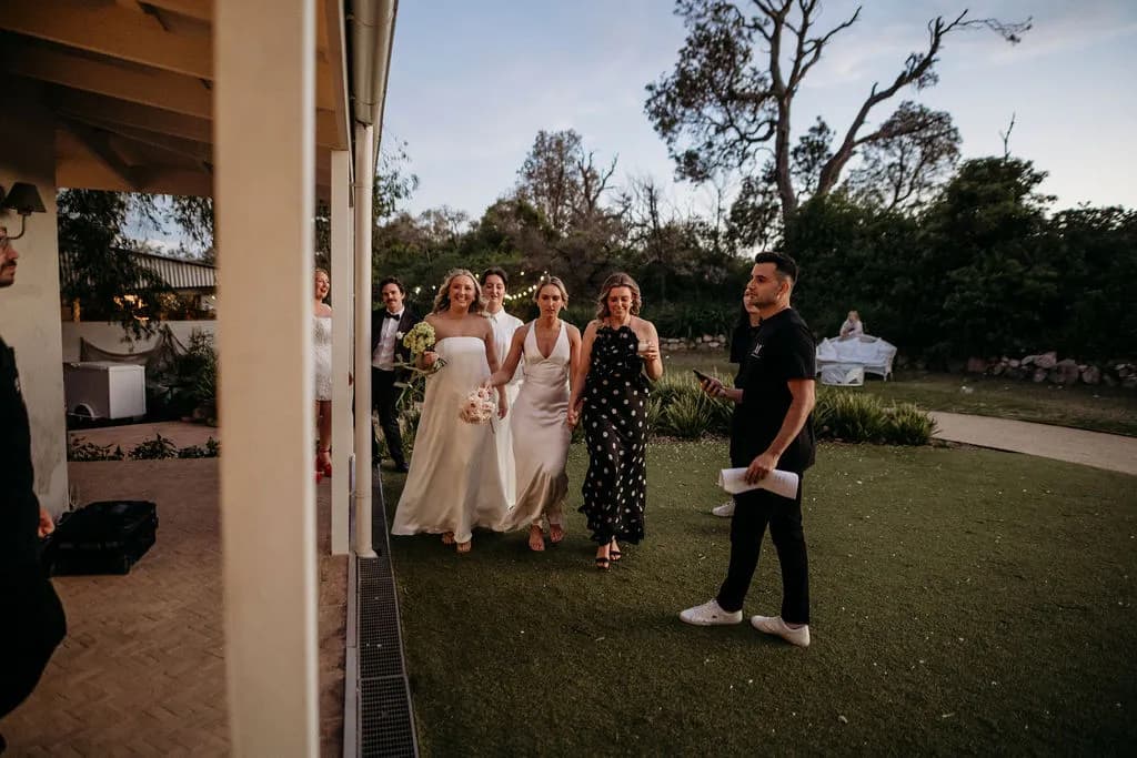 A wedding coordinator